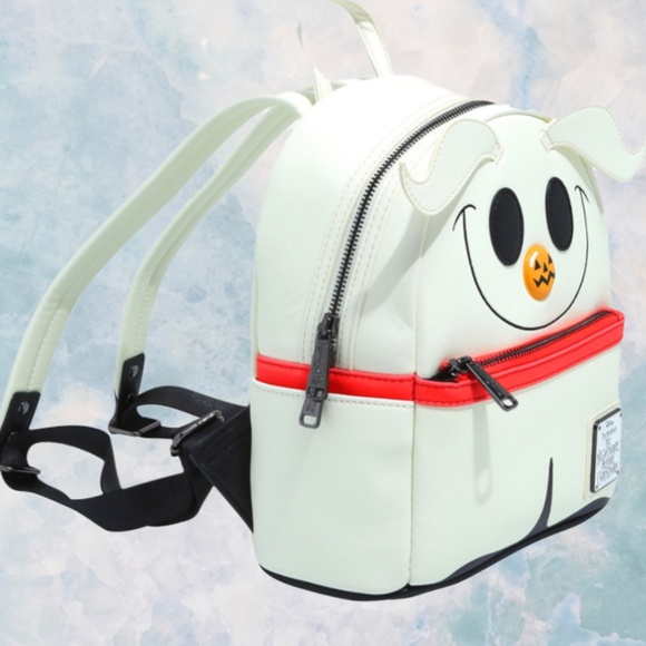 Loungefly The Nightmare Before Christmas Zero Figural Mini Backpack and Wallet - Picture 3 of 7